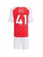 Billige Arsenal Declan Rice #41 Hjemmedraktsett Barn 2025-26 Kortermet (+ Korte bukser)